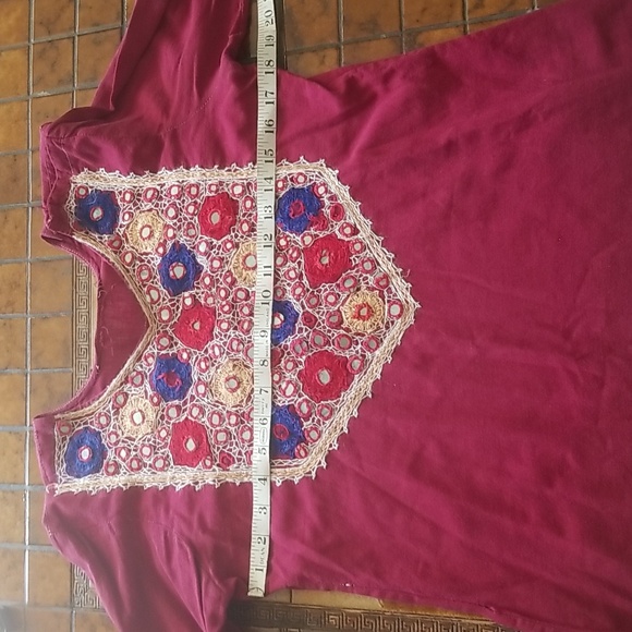 🦋1970's hippie tunic - Picture 4 of 14